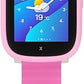 XPLORA X6 Play - Watch Phone for Children (4G) - Calls, Messages, Kids School Mode, SOS Function, GPS Location, Camera and Pedometer – (Subscription Required) (Pink)