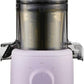 Hurom H310 Easy Clean Slow Juicer, Lavender | Compact | Quiet Motor | Hopper Fits Whole Produce | Scrub Free | Easy Assembly | Cold Press Masticating Juicer