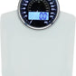 EILISON Highly Advance 2-in-1 Digital & Analog Weighing Scale for Body Weight-400lbs, 4 High Precison GX Sensor Accurate, Thick Tempered Glass, Extra Large Display (White)