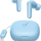 Soundcore by Anker P20i True Wireless Earbuds, 10mm Drivers with Big Bass, Bluetooth 5.3, 30H Long Playtime, Water-Resistant, 2 Mics for AI Clear Calls, 22 Preset EQs, Customization (Light Blue)