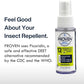 Proven Insect Repellent Spray, Keep Mosquitoes, Ticks and Flies Off, DEET Alternative Repellent, Up to 14-Hour Protection, Great for Camping or Hiking, 2 Ounce, Odorless Spray, 2 Pack