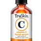 TruSkin Vitamin C Serum For Face – Anti Aging Face Serum with Vitamin C, Hyaluronic Acid, Vitamin E – Brightening Formula – Improve Appearance of Dark Spots, Tone, Fine Lines & Wrinkles, 2 Fl Oz