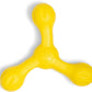 WEST PAW Zogoflex Air Skamp Tug-of-War Stick Dog Chew Toy – Hollow, Squishy Interactive Toy for Dogs, Puppies – for Chewing, Catch, Carry, Fetch, Dishwasher Safe, Latex-Free, 8.5", Dandelion Yellow