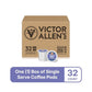 Victor Allen's Coffee French Roast, Dark Roast, 32 Count, Single Serve Coffee Pods for Keurig K-Cup Brewers