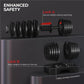 Yaheetech Adjustable Dumbbells Set 28LB/40LB/52.5LB/90LB, Fast Adjust Weight Set Pair