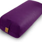 Yoga Bolster (26x10.5x5.5 in) Supportive Yoga Cushion for Restorative Yin Yoga Accessories Rectangular Bolster for Stretching Meditation Pillow 100% Organic Cotton Removable Washable Cover