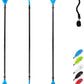 OCEANBROAD Kayak Paddle 86in/218cm, 90.5in/230cm, 95in/241cm Alloy Shaft Kayaking Boating Canoeing Oar with Paddle Leash
