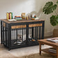 48 Inch Heavy Duty Dog Crate Furniture for Large Dogs, Decorative Pet House End Table, Extra Large Wooden Cage Kennel Furniture Indoor