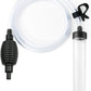 5ft Aquarium Siphon Vacuum Cleaner for Fish Tank Cleaning Gravel & Sand
