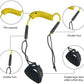 Bodyboard Leash Coiled Rope 4FT |Surf Accessories Replacement Surfboard Leash Red and Yellow