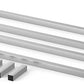 24 in X 48 in. Aquarium Stand | Industrial Style Aluminum Fish Tank Base with Open Frame Design