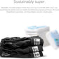 Pet Parents® Washable Dog Diapers (3pack) + Extendrs® of Durable Doggie Diapers, Premium Dog Diapers Female & Male (X-Small, Black)