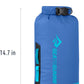 Sea to Summit Big River Dry Bag, Heavy-Duty Dry Storage, 8 Liter, Surf Blue
