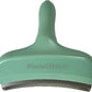 Pet Deshedding Tool with Curve Blade, Cat Grooming Brush, Tight V-shaped Teeth Shedding Comb for Cats and Dogs (Green, Large)