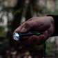 7 in 1 Emergency Survival Whistle with Compass, Outdoor Multi-Functional Hiking Safety Tool with Lanyard