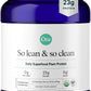 Ora Organic Vegan Protein Powder - 23g Plant Based Pea Protein + Superfood for Women and Men - Unsweetened & Unflavored - 20 Servings, No Erythritol, Keto-Friendly, Gluten-Free, Paleo, Soy-Free