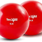 Yes4All Weighted Toning Balls for Exercise, Soft Medicine Balls for Exercise, Pilates, Yoga, Balance, Flexibility, 2-10lbs