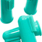H&H Pets Dog Finger Toothbrushes - Professional Pet Finger Dental Brush Set for Dogs Puppies Cats, Soft Bristles, Size Small 4 Count-Silicon