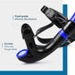 ZIONOR Snorkel Lap Swimming Swimmer Training Diving Snorkeling Comfortable Mouthpiece One-Way Purge Valve for Pool Open Water