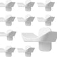 10Pcs Pinless Jump Cups Horse Competition Jump Cups 20mm Horse Jump Cups for Horse Jumper Equestrian Activities