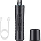Dog Nail Grinder Quiet 2-Speed Pet Nail Grinder with 3 Led Lights and 3 Ports Rechargeable Electric Dog Nail Trimmer for Large and Small Dogs/Cats and Small Animals Safe (Black)