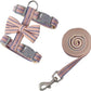 Butterfly Bow Tie Cat Harness and Leash Set - Adjustable, Escape-Proof, Breathable Kitten Vest with Cute Design for Small Cats & Indoor/Outdoor Safety