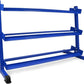 WF Athletic Supply Heavy-Duty Dumbbell Rack Stand, Weight Rack for Home Gym, Weight Holder, Available Sizes for Storage 5-50LB or 5-75LB Dumbbell Pairs, Black/Red/Green/Blue, RACK ONLY