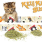 Kitty Kick Stix 15" Catnip Kicker Toy – Set of 2 | Handmade in USA | Interactive Cat & Kitten Toy | Durable Kicker Packed with 100% Potent Catnip for All Breeds (Sassy Cats)