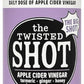 The Twisted Shot | Organic Apple Cider Vinegar Wellness Shots with Ginger, Turmeric, Honey, Cinnamon and Cayenne | Digestion, Immunity, and Gut Health Support | Ready to Drink | 32 oz
