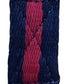 Soft Padded Lunge Line Rein Lead for Horses 27ft Looped Handle Swivel Clip (Navy/Wine)