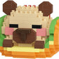 Sandwich Hot Dog Cute Capybara Baking Bread Series Mini Building Toy Kawaii Animals Set Micro Adorable Pet Buildings Small Bricks Gifts Toys