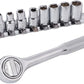 Amazon Basics 65 Piece Home Basic Repair Tool Kit Set With Bag, Silver, Black