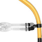 Swimmer's Snorkel for Lap Swimming, Adult Snorkeling Gear Swim Training, Center-Mount Silicone Mouthpiece One-Way Purge Valve in Pool and Open Water