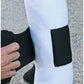 Dura-Tech Combo No Bow Leg Wraps for Horses | Perfect & Quick Bandage Application | Innovative Protection | Heavy-Duty Hook & Loop Closure | White & Black Combo