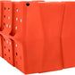 Dakota 283 Crate - Canine Rough and Tough Economy Kennel (Orange, Large)
