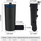PULACO Aquarium Internal Filter 3 to 20 Gallons, for Turtle Tanks, Reptiles, Amphibians, Frog, Cichlids, Newt or Fish Tank