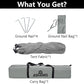 Outdoor Waterproof Pet Automatic Camping Tent, Pop up Cave Bed for Indoor Cats and Small Dogs, Portable Cat House Dog House, Grey.
