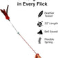 Cat Wand Toy Feather Sticks - 5 Piece Interactive Wands Toy Set with Feathers, Durable Spring Design - Perfect for Engaging Playtime Fun for Kittens and Cats - Cat Toys for Indoor Cats