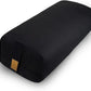 Yoga Bolster (26x10.5x5.5 in) Supportive Yoga Cushion for Restorative Yin Yoga Accessories Rectangular Bolster for Stretching Meditation Pillow 100% Organic Cotton Removable Washable Cover
