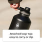 ThermoFlask Bottle with Spout Lid - Stainless Steel Water Bottles with Double-Wall Insulation & BPA-Free Spout Lids - Leak-Proof Reusable Bottles & Lids - 40 oz, Superior Blue / Mauve (2 Pack)