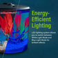 GloFish 3.5 Gallon Aquarium Kit with LED Lighting and Tetra Whisper Filter