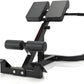 ComMax Roman Chair Back Hyperextension Bench Adjustable Back Exercise Machine Home Gym Workout Equipment for Abs and Glute