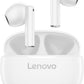 Lenovo E310 True Wireless Stereo Earbuds Bluetooth 5.3 ENC Noise-Cancelling with 13mm Speaker Type-C Charging 20h Battery Life for Music Calls Comfortable Fit Wireless - White
