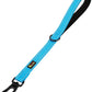 PLUTUS PET Short Training Dog Leash with Padded Handle for Medium Large Big Dogs,18 Inch Heavy Duty Strong Traffic Leash with Carabiner Clip for Climbing Walking or Guiding Blind（18”，Blue