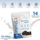 310 Nutrition All-In-One Meal Replacement Shake Powder - Plant-Based Protein Smoothie Blend w/High Fiber, Probiotics & Adaptogens - Low Carb, Vegan, Keto & Paleo Friendly - Cookies N Cream - 14 Srv