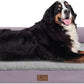 Large Dog Bed Orthopedic Washable, Orthopedic Dog Beds for Large Dogs with Washable Cover, Removable Bolster and Non-Slip Bottom Purple Pet Beds for XXXLarge Extra Large Dogs