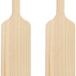 BATTIFE 2Pack 18 Inch Greek Fraternity Paddle, Unfinished Pine Wood Paddle, Solid Wooden SororityPaddle, Frat Paddle