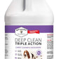 Professional Strength Deep Clean (Gal.) 3X Carpet Cleaner Solution & Deodorizer, Concentrated Encapsulating Carpet Shampoo, Pet Odor & Dirty Carpet Cleaning Solution 128 fl oz.
