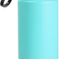 DRINCO Stainless Steel Water Bottle Spout Lid Vacuum Insulated Double Wall Water Bottle Wide Mouth (40oz 32oz 22oz 18oz 14oz) Leak Proof Keeps Cold or Hot (18 oz, 18oz Teal)