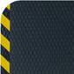 American Floor Mats Hog Heaven Premium 7/8" Black & Yellow Border 5' x 10' Nitrile Backed Anti-Fatigue Comfort Mat